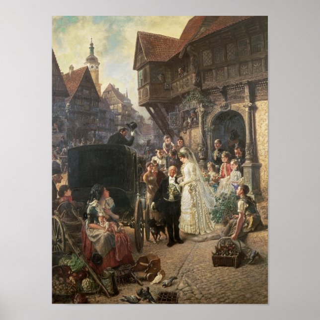 Poster La Mariée, 19ème siècle (Devant)