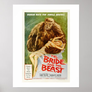 Poster La mariée et la bête