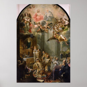 Poster La masse pour l'ordre de Trinitarians, 1666