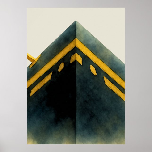 Poster La Mecque islamique (Devant)