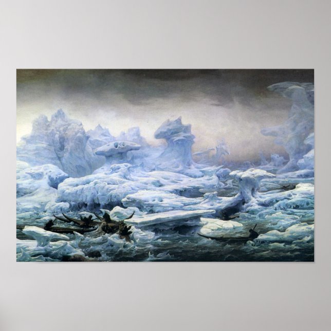 Poster La mer Arctique (Devant)