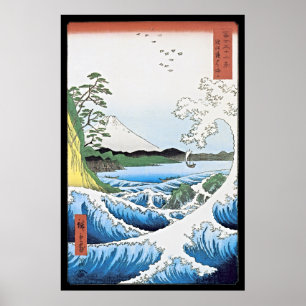 Poster La mer chez Satta dans la province de Suruga