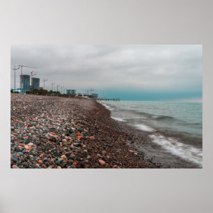 Poster La mer de Batumi. Géorgie