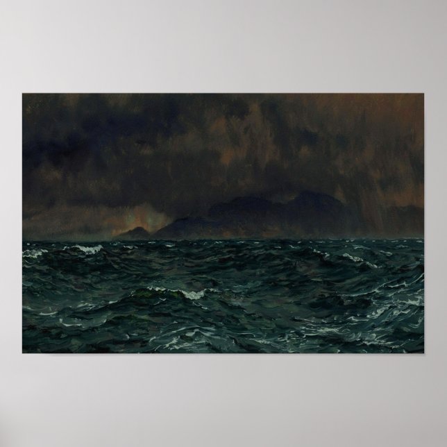 Poster La mer de Kattegat (Devant)