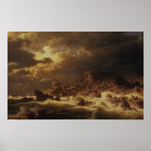 Poster La mer du Skagerrak