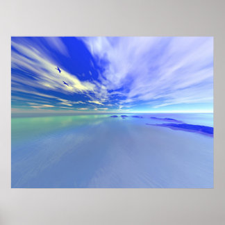 Poster La mer ouverte