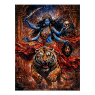 Poster La Mère de la Ruine et du Renouveau Mère Kali