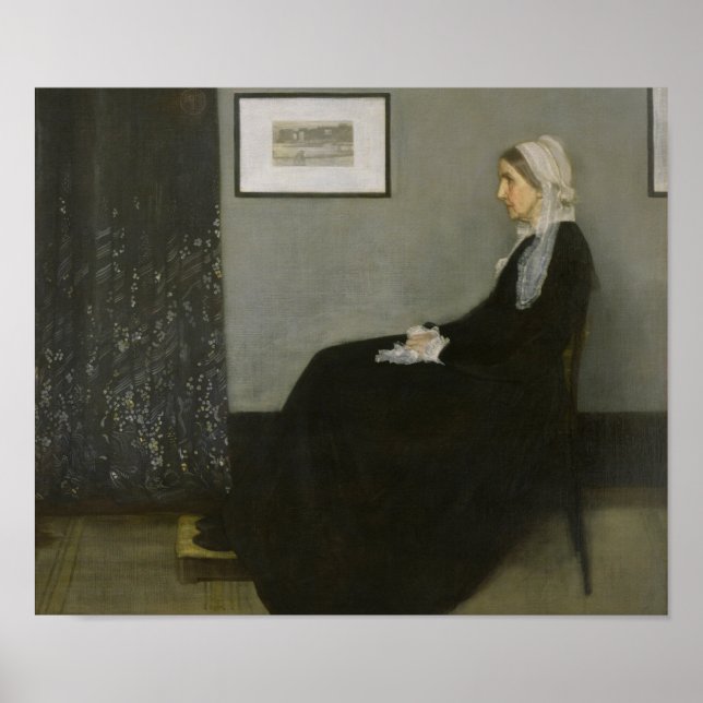 Poster La mère de Whistler (Devant)