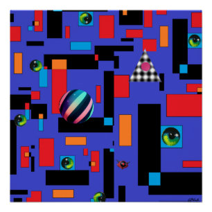 Poster La momie III - Ken Gage Art Abstrait