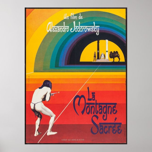 Poster La Montagne Sainte 1973 (Devant)