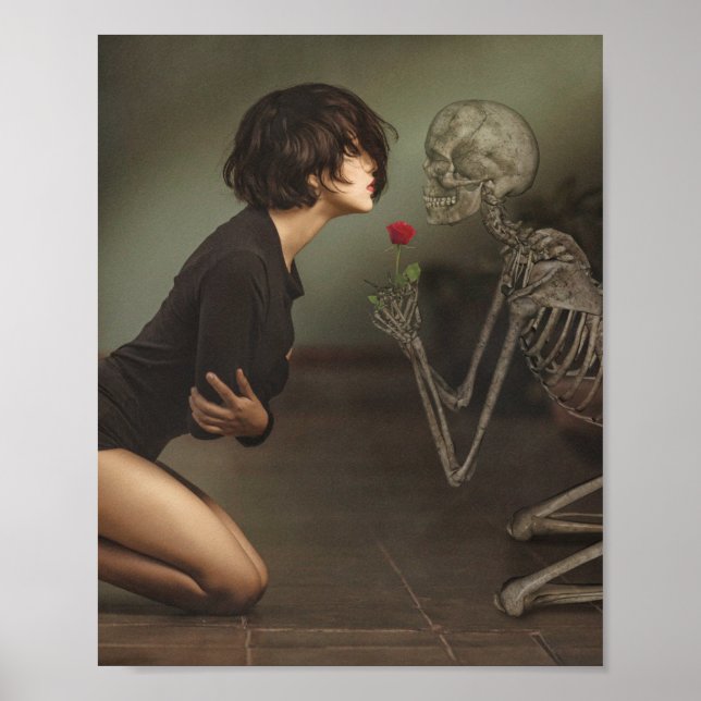 Poster La mort et la jeune femme (Devant)