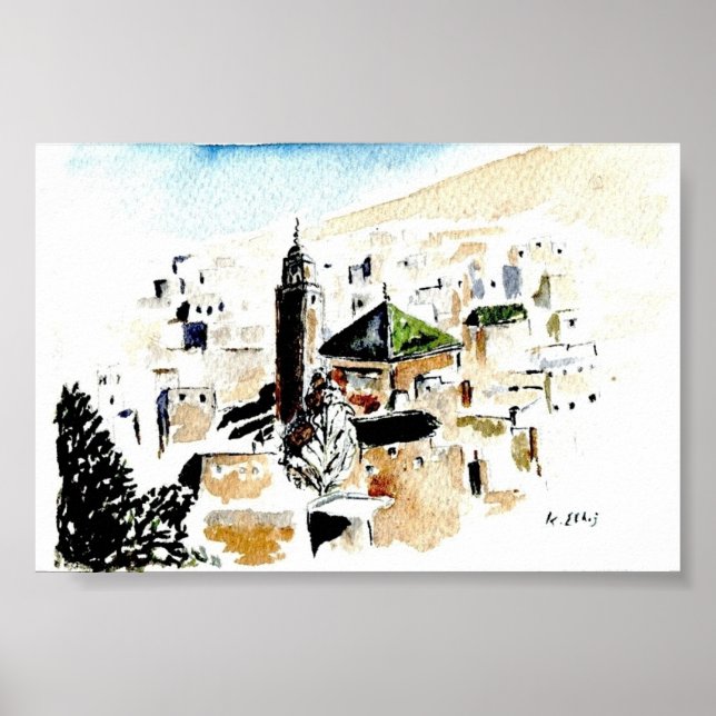 POSTER LA MOSQUÉE (Devant)