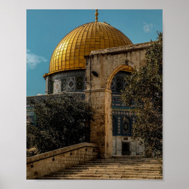Poster La mosquée Al-Aqsa (Devant)