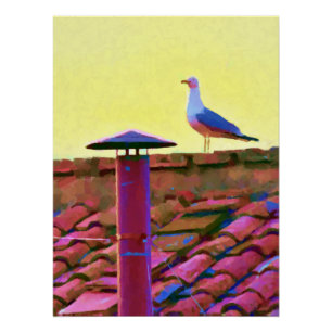 Poster La mouette à l'après-midi de Conclave