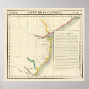 Poster La Mozambique, Afrique du Sud 52