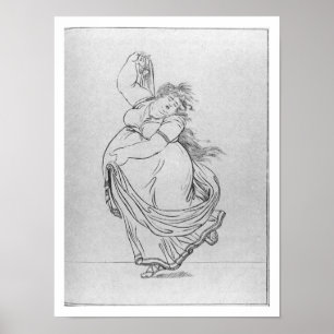 Poster La Muse de la danse, plat VI d'une escroquerie de