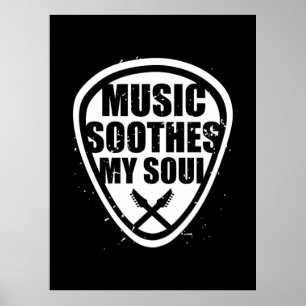 Poster La musique apaise mon âme