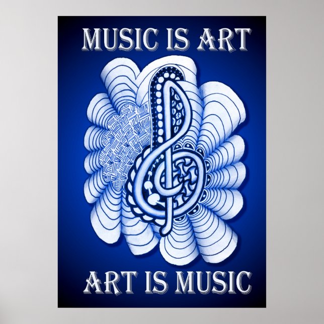 Poster La musique est art (Devant)