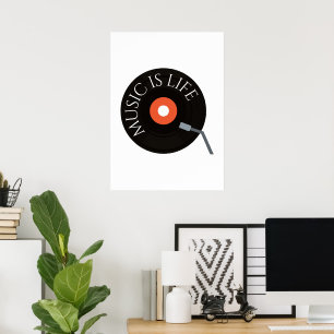 Poster La musique est la vie