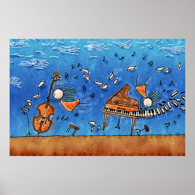 Poster La musique est le pouvoir (Devant)