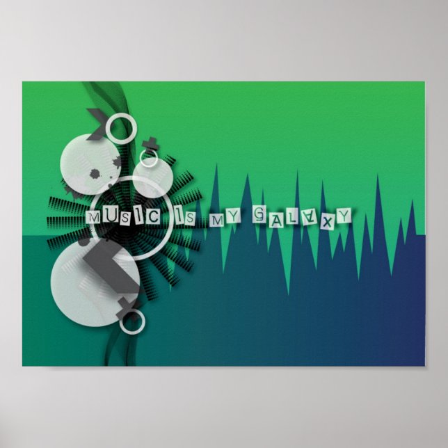 Poster La Musique Est Ma Galaxie (Devant)