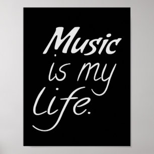 Poster La musique est ma vie