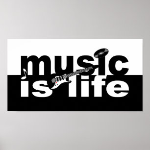 Poster La musique est un portefeuille de vie