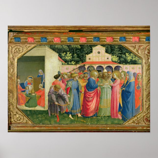 Poster La naissance et le mariage de la Vierge (Devant)