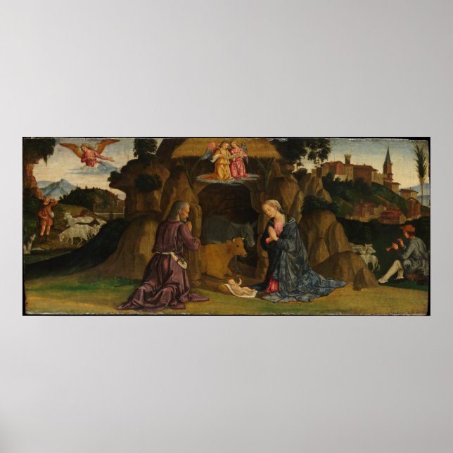 Poster La Nativité, années 1480 (Devant)