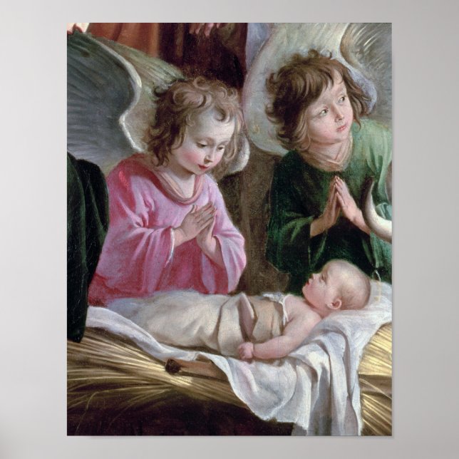 Poster La Nativité, de l'autel de Buxtehude, 1400-10 (Devant)
