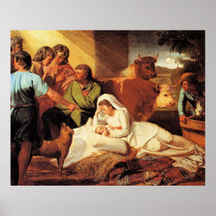 Poster La Nativité par John Singleton Copley