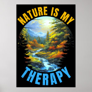 Poster La nature est ma thérapie