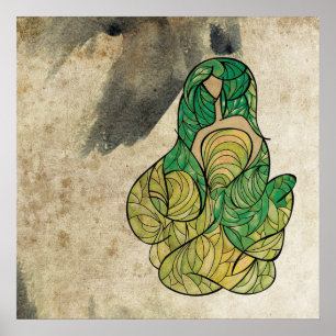 POSTER LA NATURE MÈRE