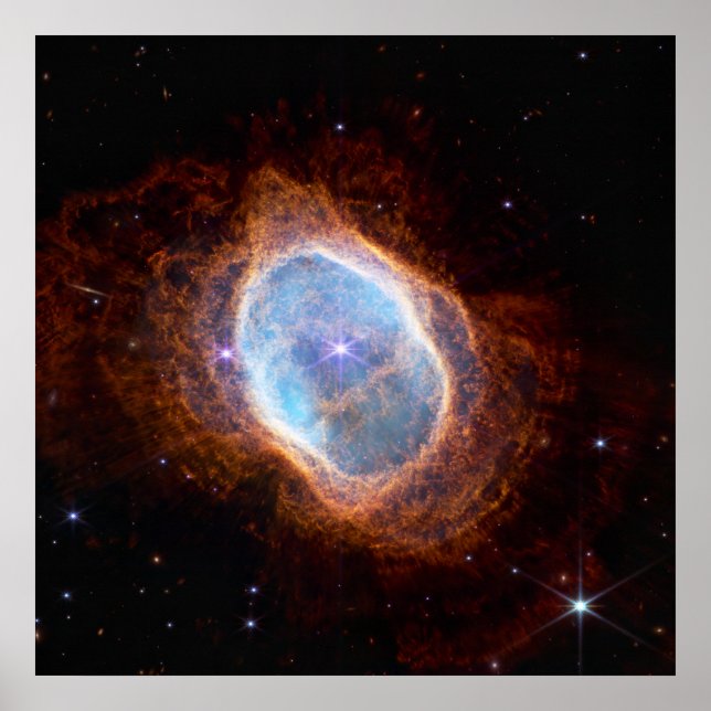 Poster La Nebula de l'Anneau du Sud (Devant)