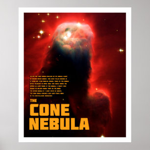 Poster La nébuleuse du cône
