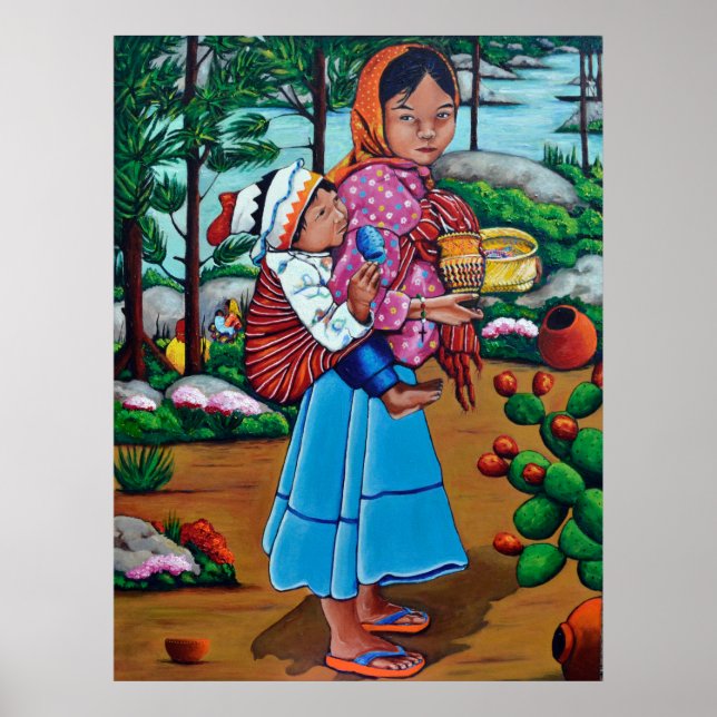 Poster La Niña Tarahumara (Devant)