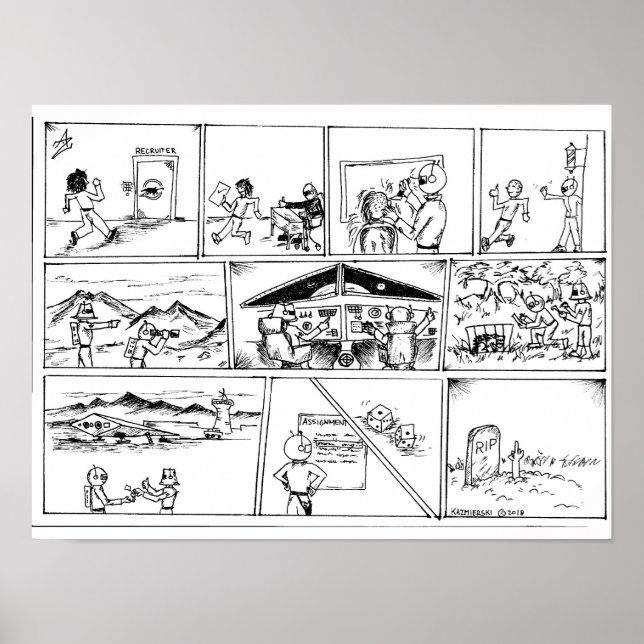 Poster La nouvelle recrute (Devant)