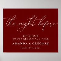 La Nuit Avant le Dîner de Répétition de Mariage Bi
