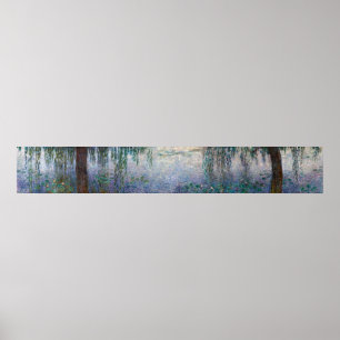 Poster La Nuit de l'Eau - Matin aux saules, Monet