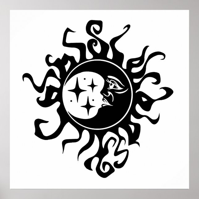 Poster La nuit d'une lune noire (Devant)