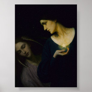 Poster "La Nuit et sa fille Sommeil"