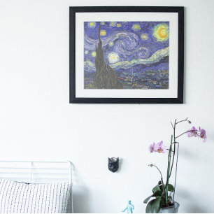 Poster La Nuit étoilée de Vincent van Gogh