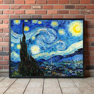 Poster La nuit étoilée par Vincent Van Gogh
