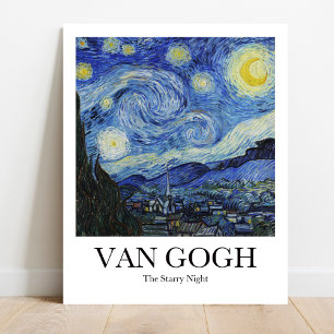 Poster La nuit étoilée par Vincent van Gogh