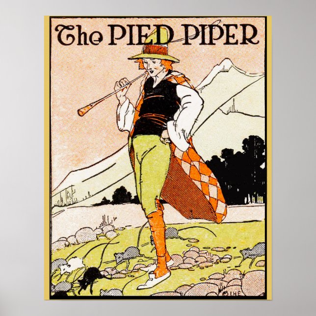 Poster La nurserie pour enfants du Joueur de flûte (Devant)