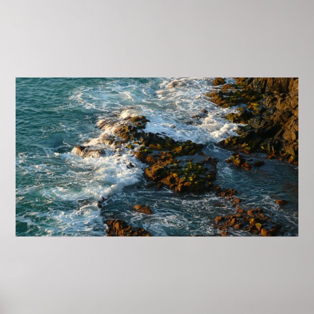 Poster Là où l'océan rencontre les rochers (Devant)