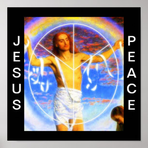 POSTER LA PAIX DE JÉSUS