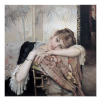 La Parisienne par Albert Edelfelt 1883