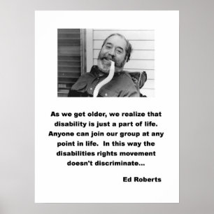 Poster La parole d'ADA d'Ed Roberts