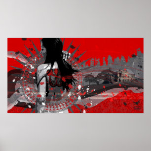 Poster La passion du ROUGE